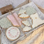 Personalised Baby Girl Biscuit Gift Box, thumbnail 2 of 3