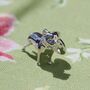 Staffordshire Bull Terrier Charm Sterling Silver, thumbnail 1 of 8
