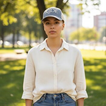 Equestrian Baseball Cap For Horse Riders, 2 of 11