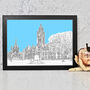 Manchester Town Hall Architectural Art Print, thumbnail 1 of 10