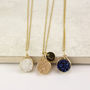 Personalised Druzy Necklace, thumbnail 2 of 9