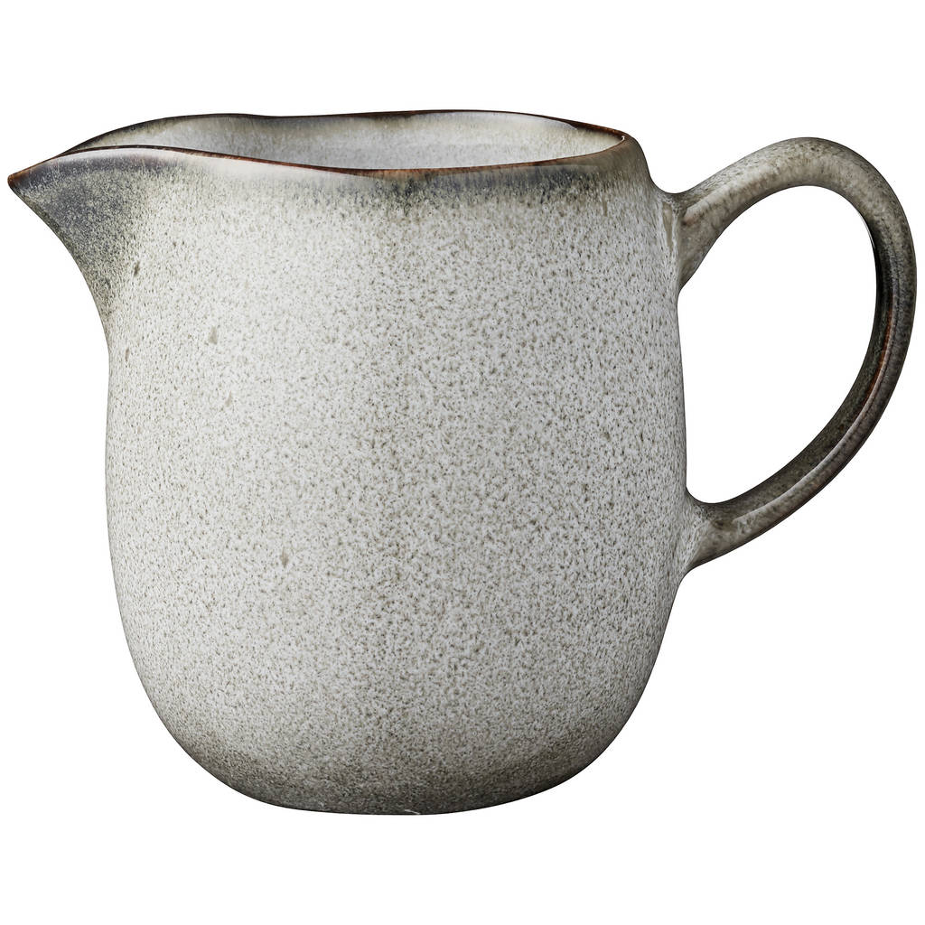 Grey Amara Ceramic Jug By Ella James