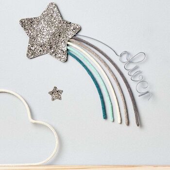 Personalised Glitter And Knit Shooting Star, 3 of 5