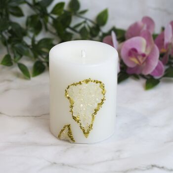 Diamond In The Rough Geode Candle, 5 of 5