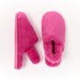 Luxury Faux Fur Memory Foam Slingback Slippers, thumbnail 9 of 11