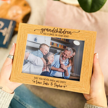Personalised Grandchildren Picture Frame Grandma Gift, 4 of 10