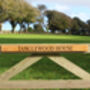 Engraved Wooden Gate Sign, thumbnail 1 of 12