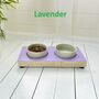 Dog / Cat Wooden Feeding Station With Ceramic Bowls, thumbnail 7 of 12