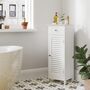 Slim Freestanding Bathroom Storage Cabinet With Drawer, thumbnail 1 of 11