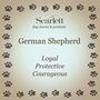 German Shepherd Silver Dog Charm, thumbnail 6 of 7