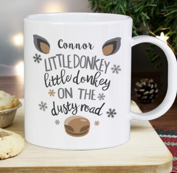 Personalised Little Donkey Mug, 3 of 3