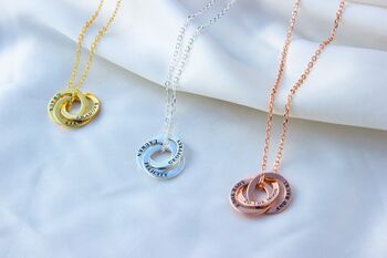 Valentine's Day Personalised Ring Necklaces, 2 of 8