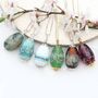 Lampwork Glass Egg Necklace, thumbnail 1 of 12
