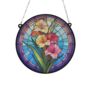 Gladiolus Stained Glass Effect Suncatcher, thumbnail 6 of 6