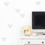 Love Hearts Wall Stickers, thumbnail 1 of 3