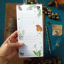 Robin 'To Do' List Christmas Notepad, thumbnail 4 of 10