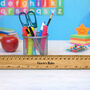 Personalised 30cm Oak Veneer Ruler Bookmark Gift, thumbnail 2 of 5