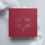Christmas Star Cards Pack Of Five, thumbnail 6 of 6