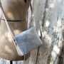 Structured Leather Crossbody Gold Or Silver Handbag, thumbnail 6 of 12