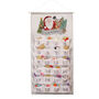 Personalised Santa Advent Calendar In Silver Grey, thumbnail 5 of 5