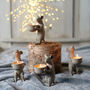 Pair Of Silver Mice Tealight Holders, thumbnail 4 of 5