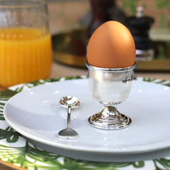 Sterling Silver Egg Cup, 2 of 7
