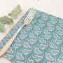 Set Of Four Cow Parsley Placemats, thumbnail 3 of 4