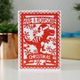 Pack Of Six Assorted Christmas Cards, thumbnail 5 of 7
