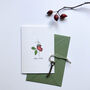 ‘Bitten Smitten’ Strawberry Love Romantic Card, thumbnail 1 of 2