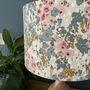 Ennerdale Summer Floral Drum Lampshades, thumbnail 2 of 9