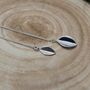 Leaf Pendant In Sterling Silver, thumbnail 1 of 5