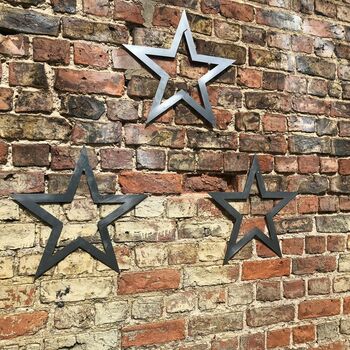 Metal Barn Stars Decorations Signs Home Or Garden, 5 of 6