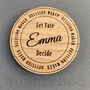Personalised Decision Maker Coin. Flip To Decide, thumbnail 6 of 7