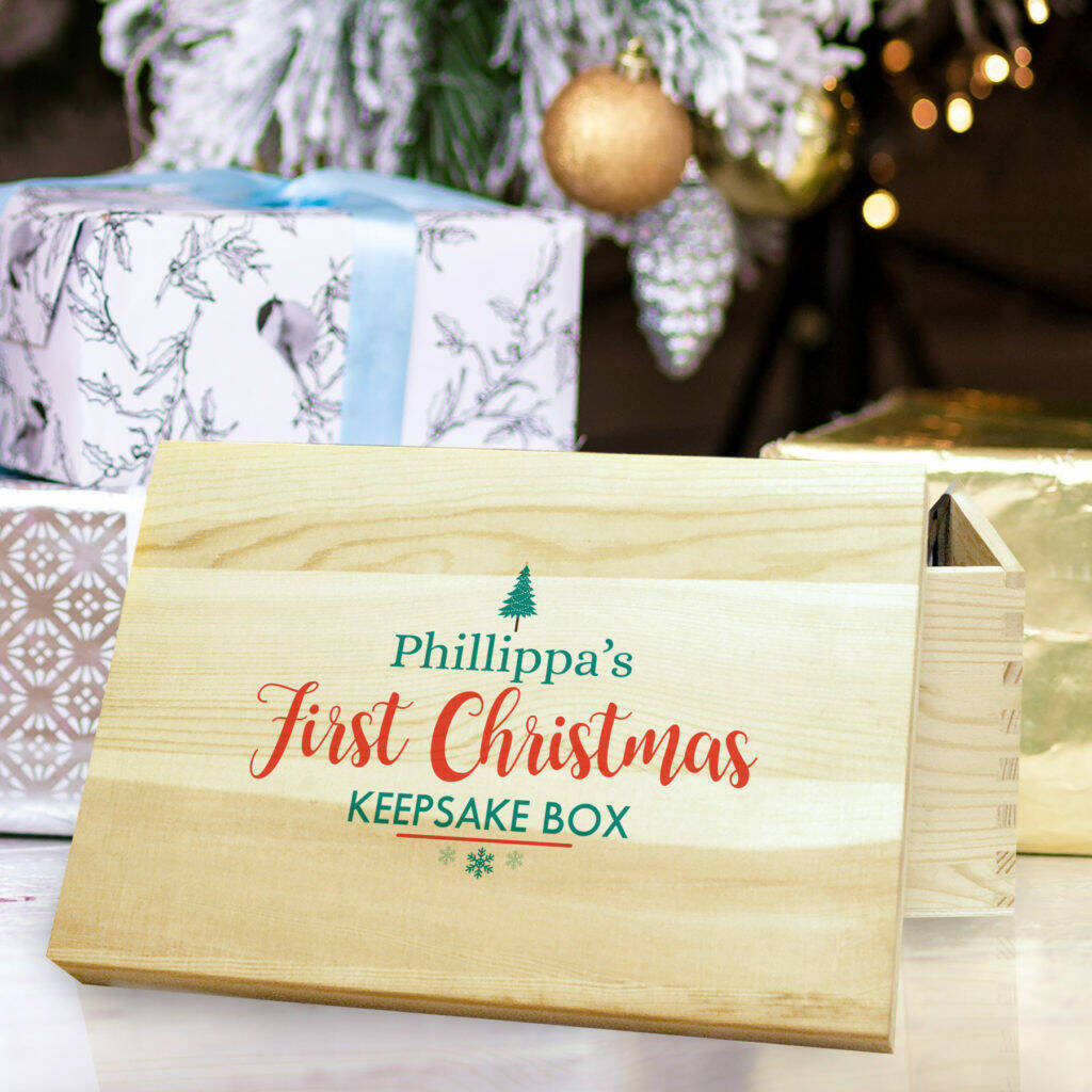 First Christmas Keepsake Box, 1 of 2