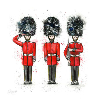 King’s Guard Soldier Framed Print, 2 of 2