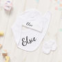 Personalised Super Soft New Born Gift Set, thumbnail 1 of 9
