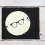 Glasses Print Handbag Mirror With Pouch, thumbnail 6 of 6