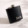 Personalised Stainless Steel Drinks Hip Flask, thumbnail 2 of 4