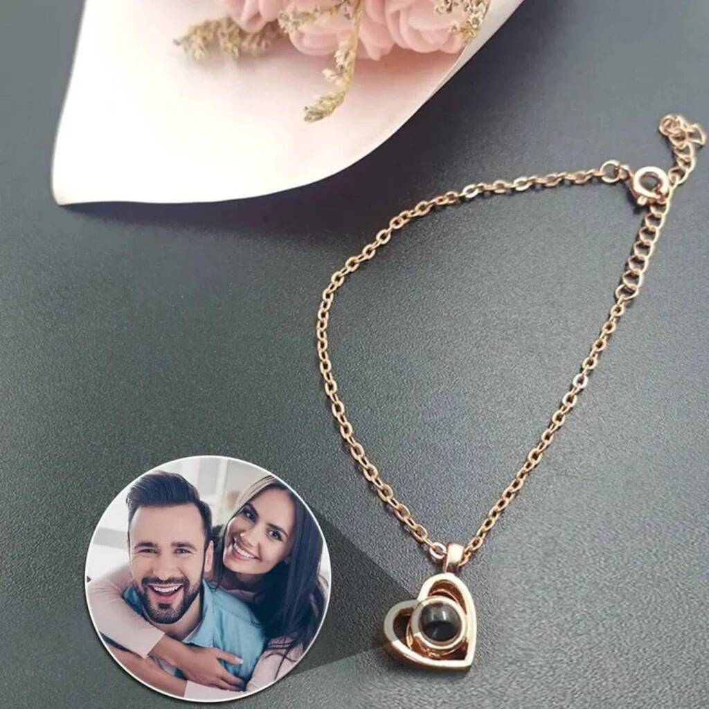 Personalized Sterling Silver Photo Necklaces | Projection Necklace Sterling  Silver - Customized Necklaces - Aliexpress