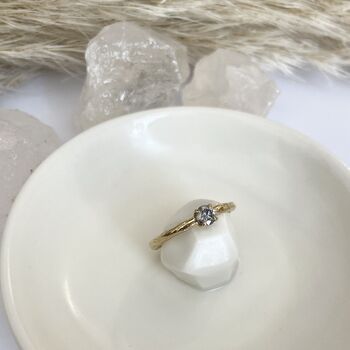 'Esme' Salt And Pepper Diamond Engagement Ring, 7 of 9