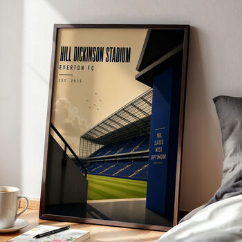 Everton, Hill Dickinson Football Stadium Poster, 4 of 5