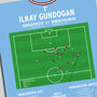 Ilkay Gundogan Fa Cup Final 2023 Manchester City Print, thumbnail 4 of 4