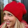 Personalised Cable Knit Winter Hat, thumbnail 3 of 6