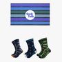 River Fishing Bamboo Socks Gift Set For Men, thumbnail 1 of 4