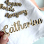 Script Name Wedding Place Setting, thumbnail 3 of 6