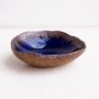 Handmade Navy Blue And Gold Ceramic Ring Dish, thumbnail 6 of 10