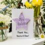 Personalised Teacher Thank You Wooden Star Card, thumbnail 2 of 3