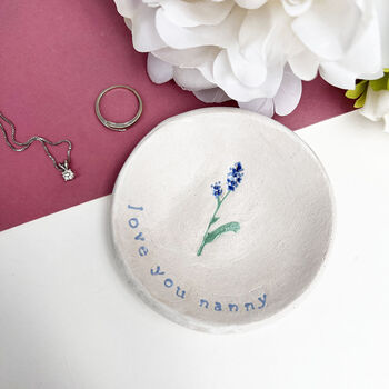 Floral Love You Nanny Ring Dish, 2 of 8