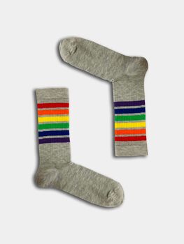 Rainbow Pride Novelty Sock Gift Set, 4 of 7
