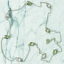 Gem Silver Necklace Green Amethyst And Rose Quartz, thumbnail 1 of 3